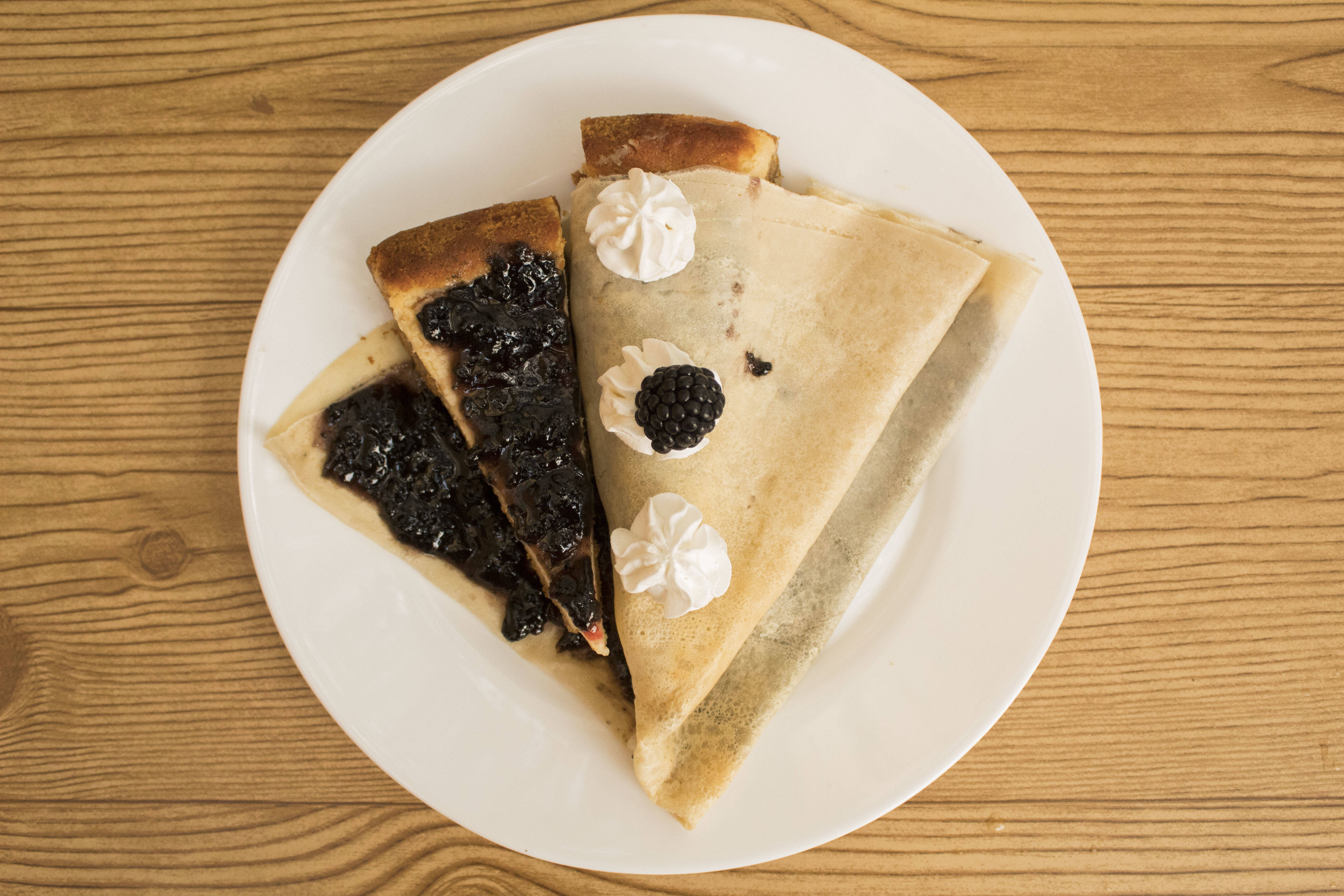 Crepa con Nutella y Philadelphia
