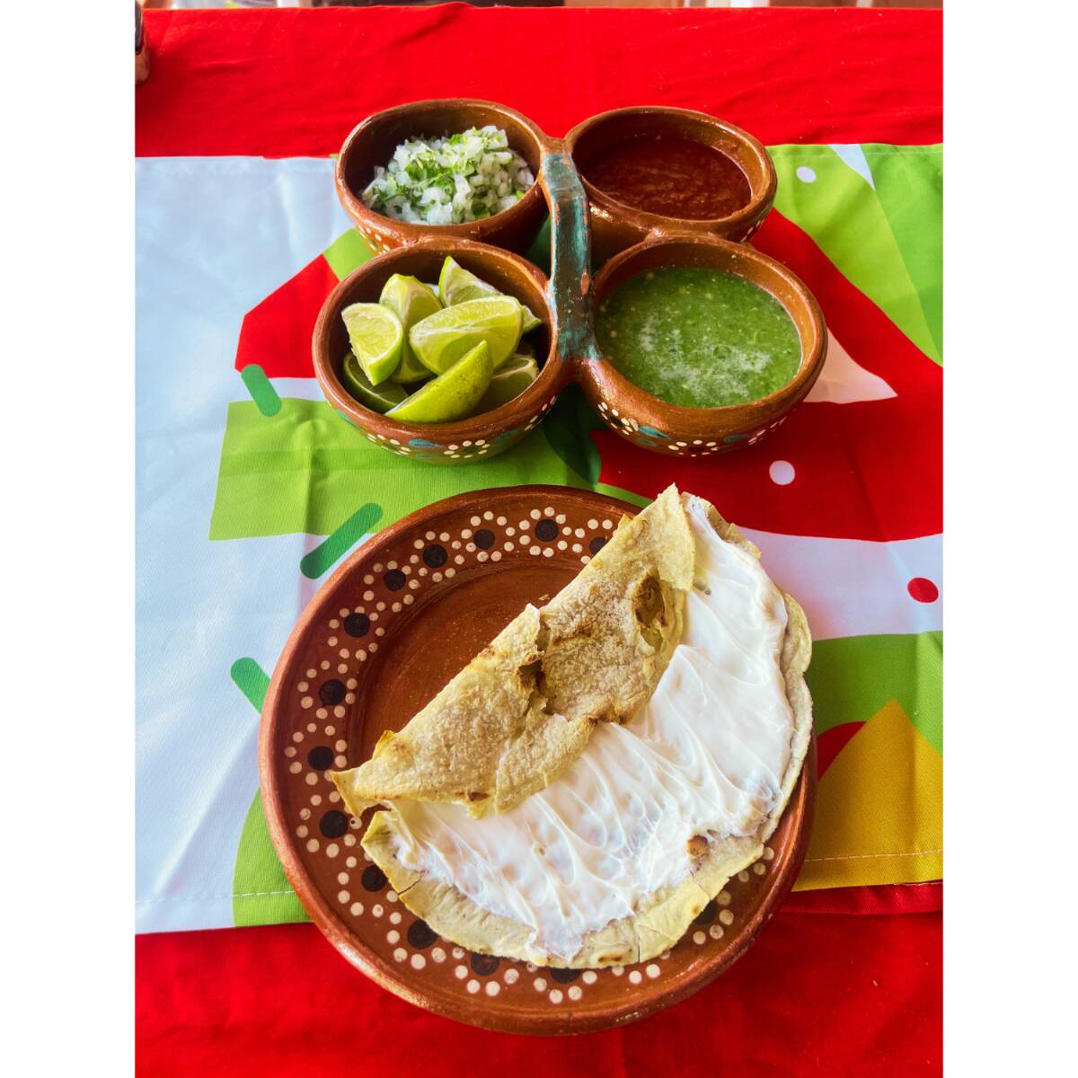 Quesadilla de Queso Oaxaca