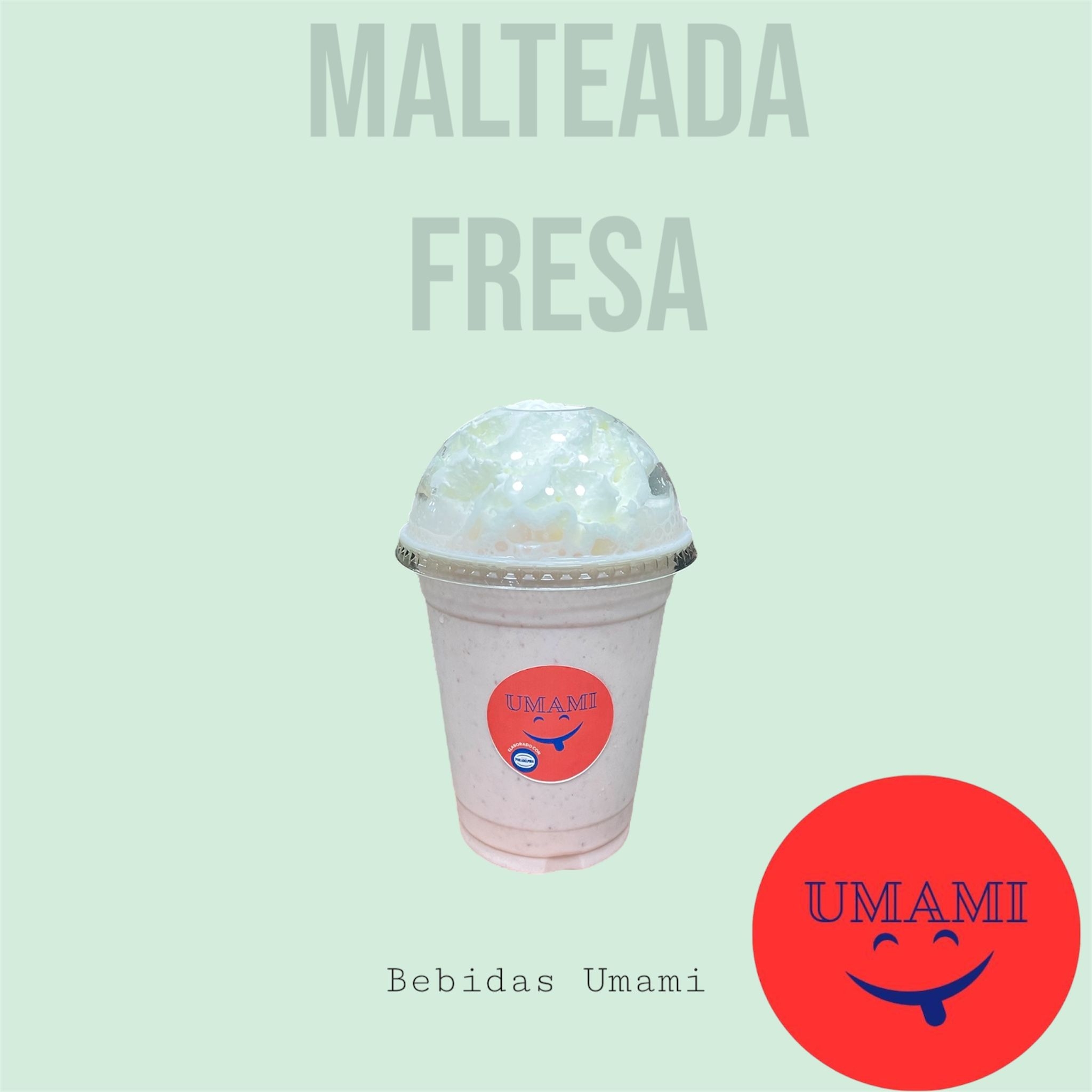 Malteada de Fresa