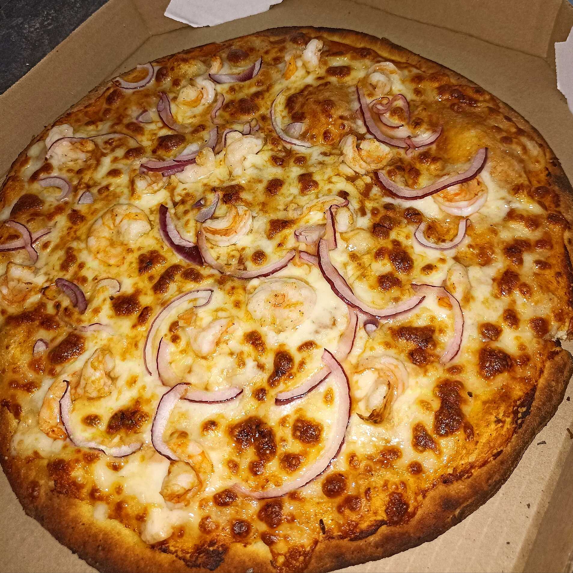 Pizza de Camarón