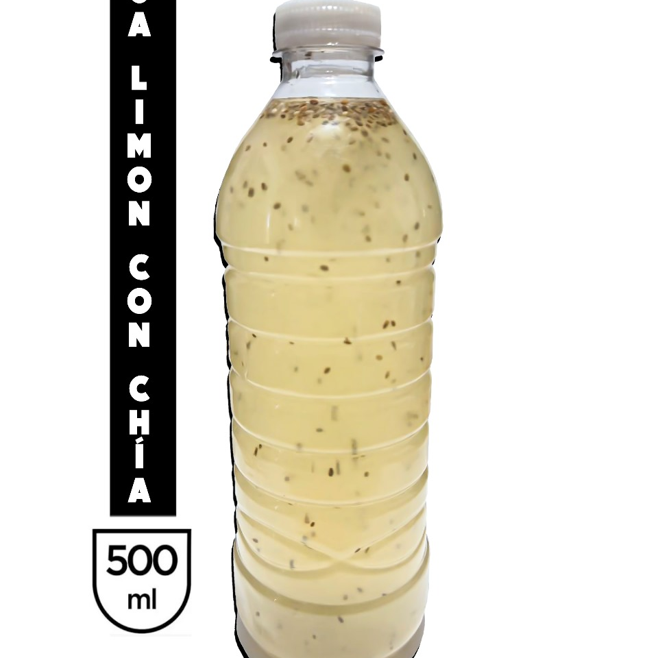 Agua de Limón con Chía 500 ml