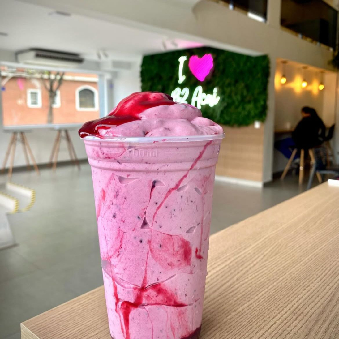 Milk-Shake Frutas Vermelhas