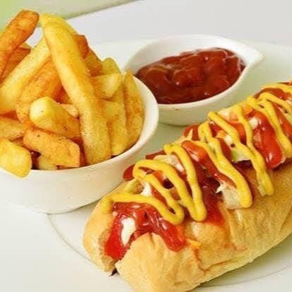 1 Hotdog Clasico Regio Con Papas