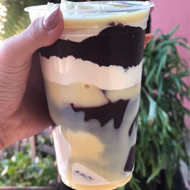 Brigadeiro de ninho, açaí tradicional, sucrilhos, nescau cereal e leite em pó. IMAGEM ILUSTRATIVA!!!!!!!