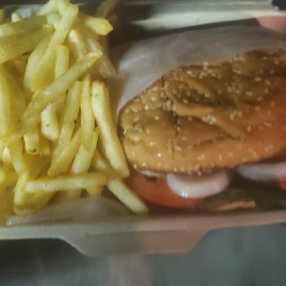 Combo Hamburguesa y papas