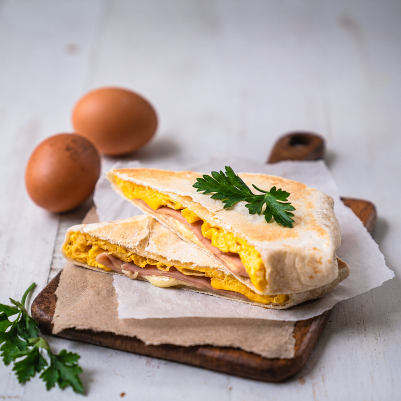 Tortilla Jamon y Queso