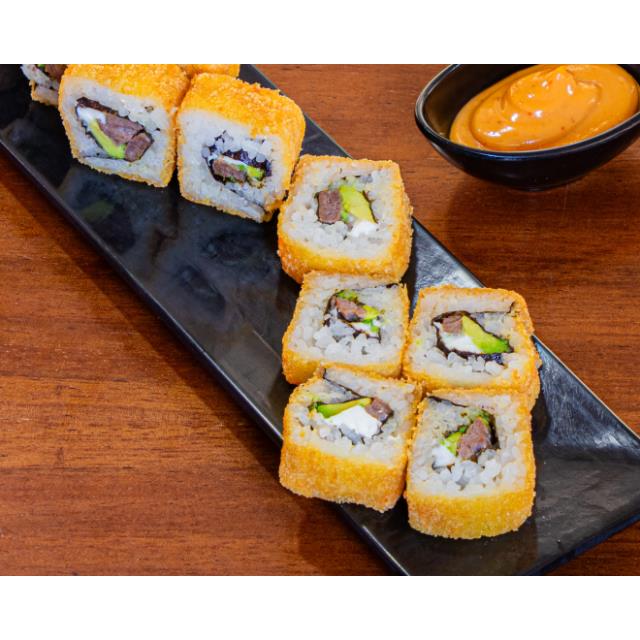Arachera Roll- Queso Manchego y Chipotle