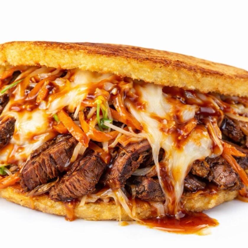 AREPA DE CARNE ASADA