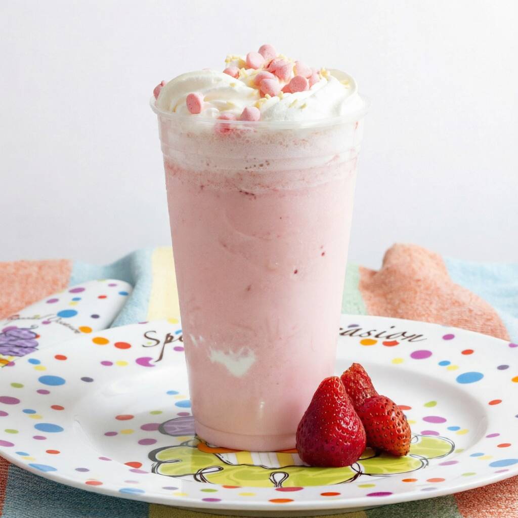 Malteada de Fresa