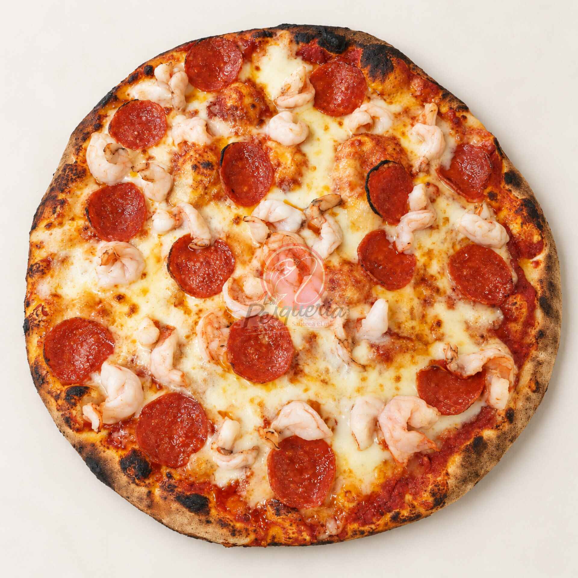 Pizza de Camarón la Peperrona