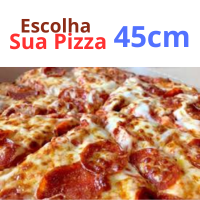 Uma explosão de sabor para compartilhar! Nossa pizza de calabresa tem 45cm, vem com 16 fatias bem servidas, molho caseiro, mussarela derretida, calabresa fatiada com cebola e orégano, e uma deliciosa borda recheada com requeijão cremoso. Para completar o banquete, você ainda leva um refrigerante Kuat 2 litros grátis!