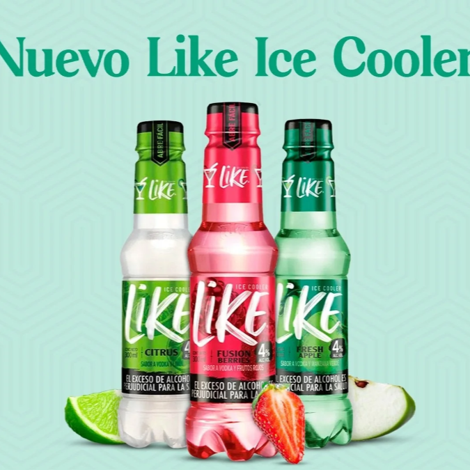 Like la nueva bebida Saborizada con Vodka