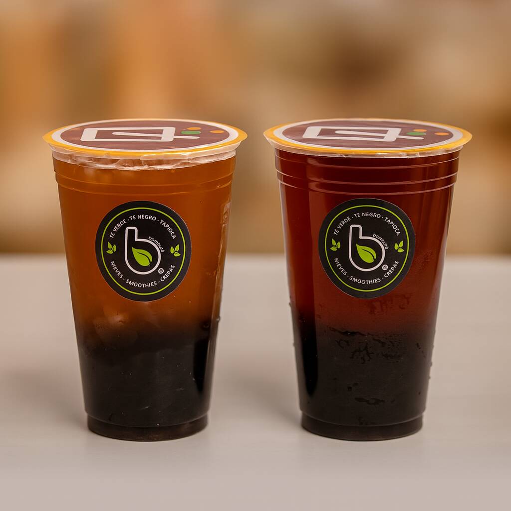2 Tés con Doble Tapioca