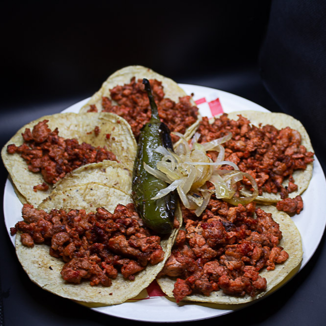 Orden de Tacos Combinados con Queso