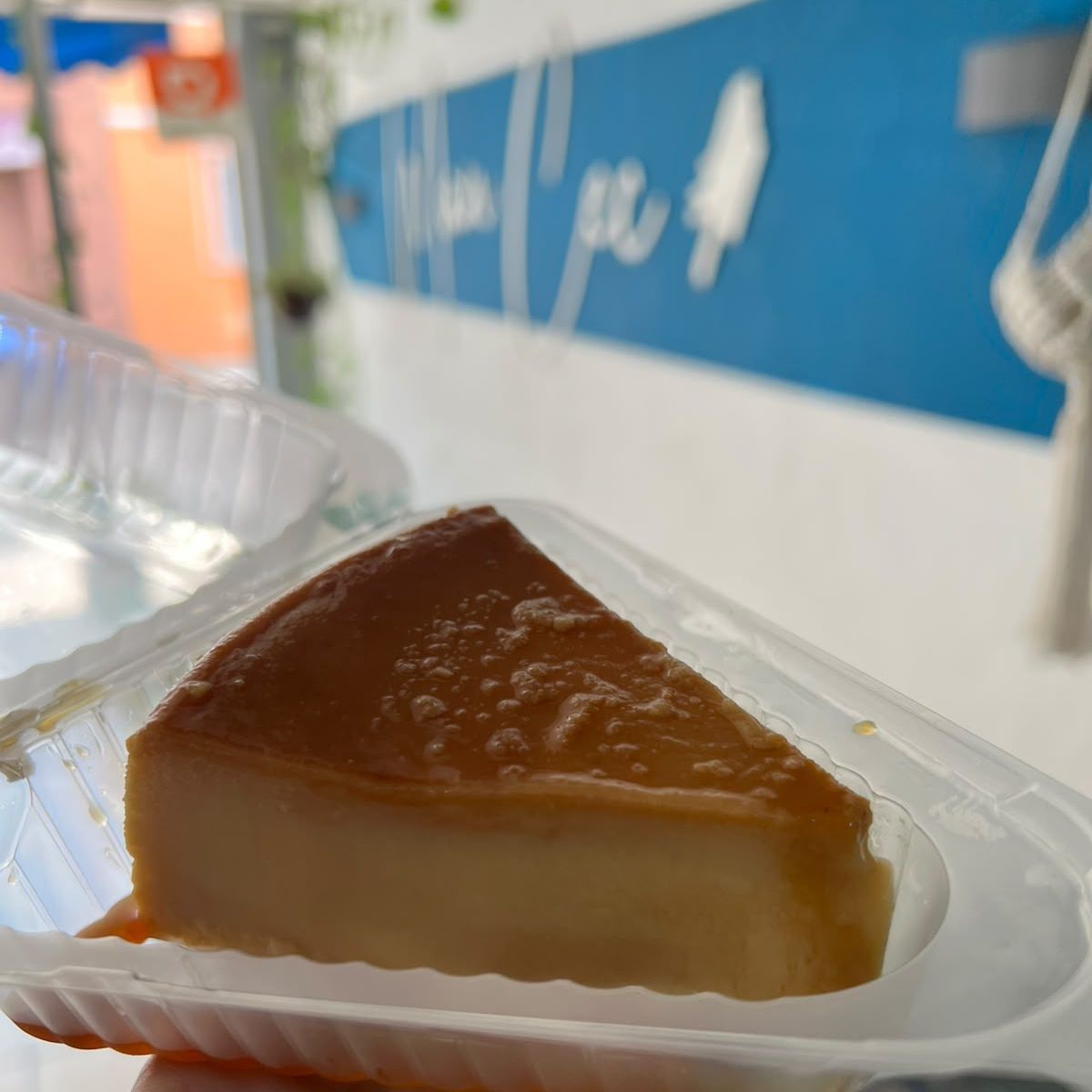 Rebanada de flan