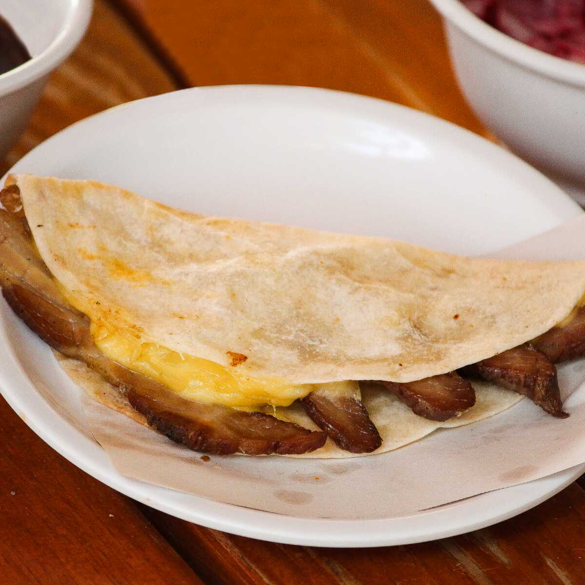 Quesadilla De Carne Ahumada