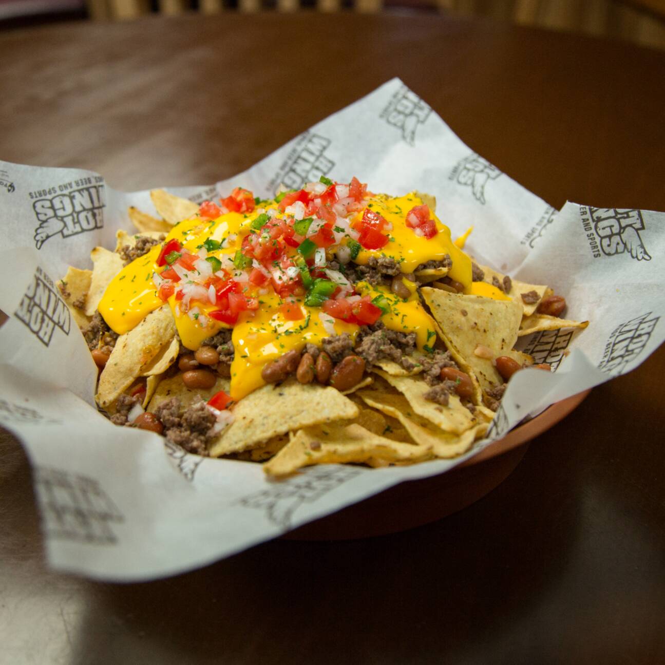 Hot Nachos de Arrachera