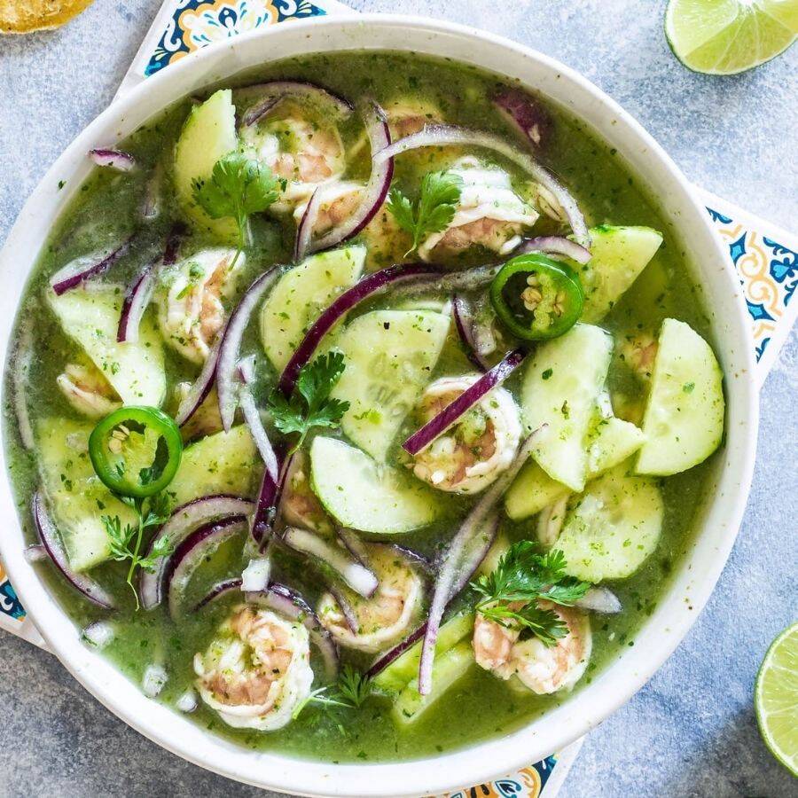 Camarones Aguachile