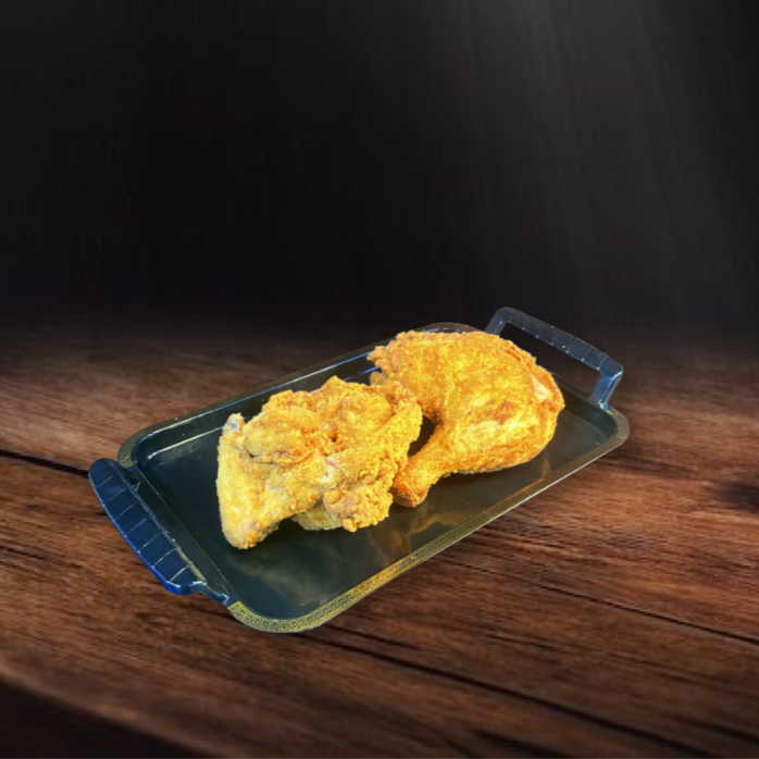 1/2 Pollo Frito Apanado