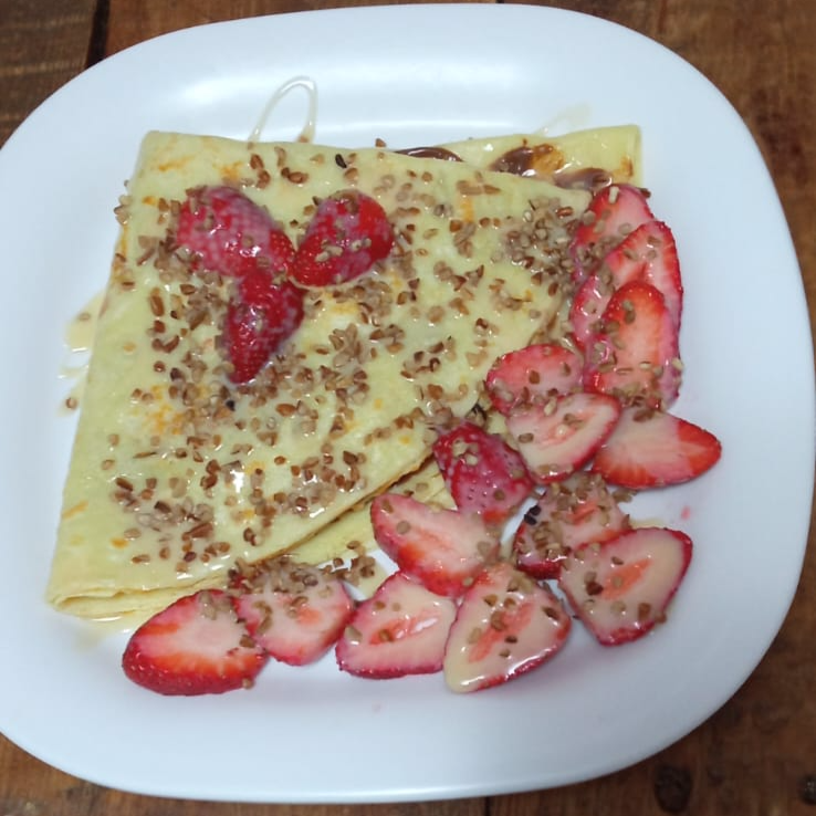 Crepa con Fresas