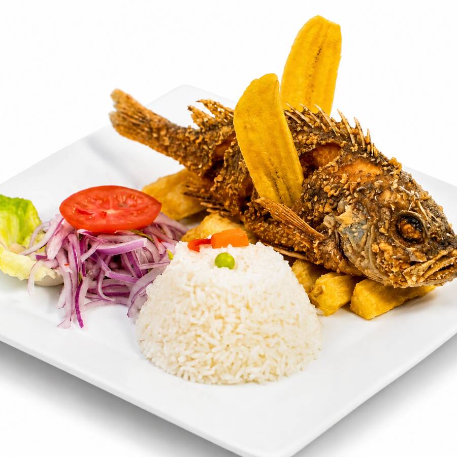 Pescado Tramboyo Frito