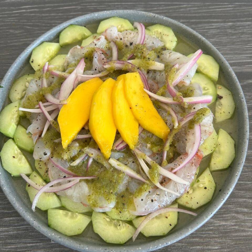 Aguachile con Mango