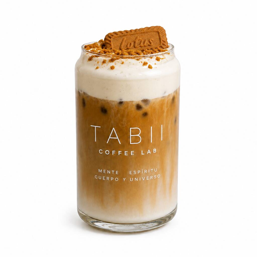 TABII´S Lotus Iced Latte With Vanilla Cold Foam