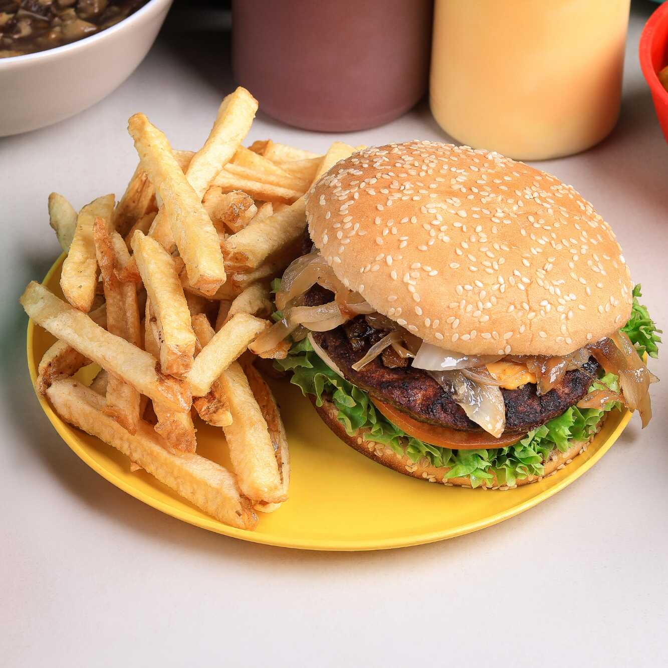 Hamburguesa de Res