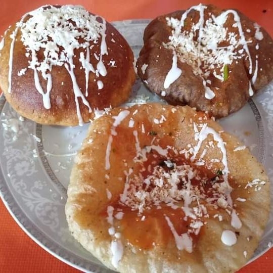 Gorditas dulce , frijol , blanca