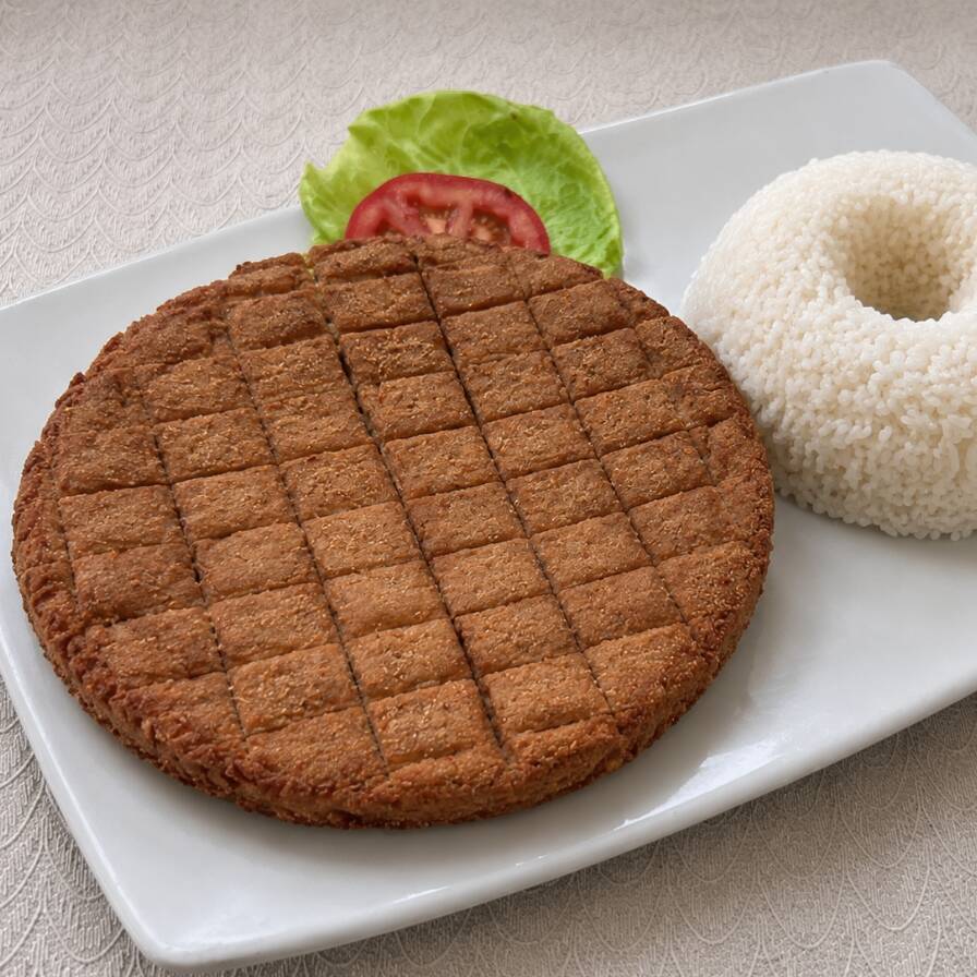 Bistec a la Milanesa con arroz