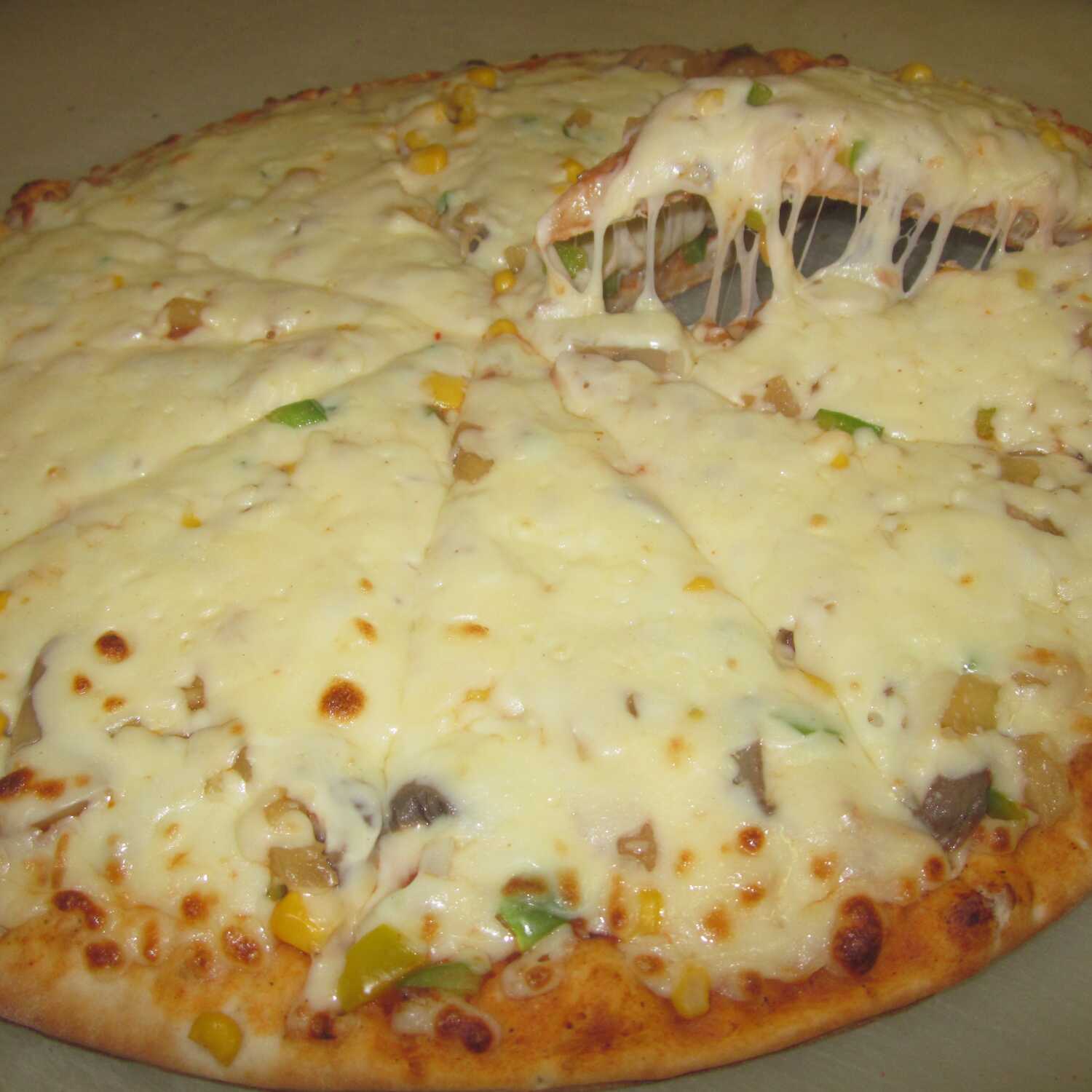 Especial Vegetariana Grande (12 Rebanadas)