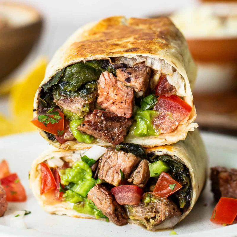 Mega Burrito de Carne Asada