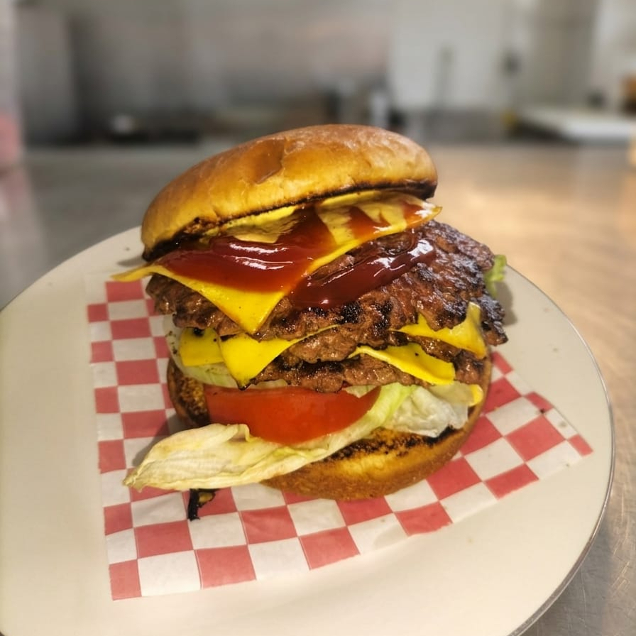 Triple Smash Burger