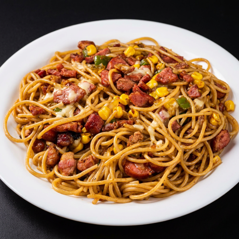 O queridinho da galera (Serve muito bem!) Nossa versão turbinada para quem não brinca em serviço! Uma explosão de sabores com bacon premium, calabresa, frango suculento e milho, tudo salteado no shoyu com cebola douradinha. A cobertura de mussarela derretida une todos os ingredientes em uma cremosidade incomparável.