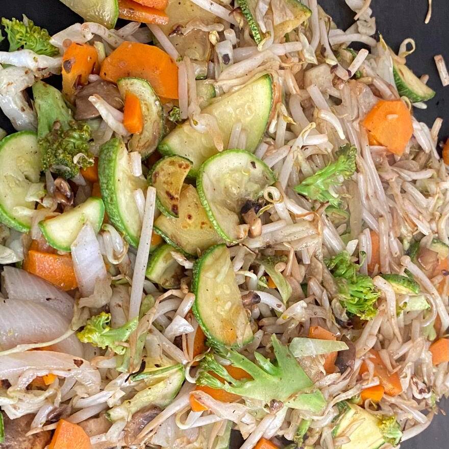 Tepanyaki ( Verduras a la Plancha )