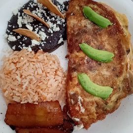 Omelet con Champiñones