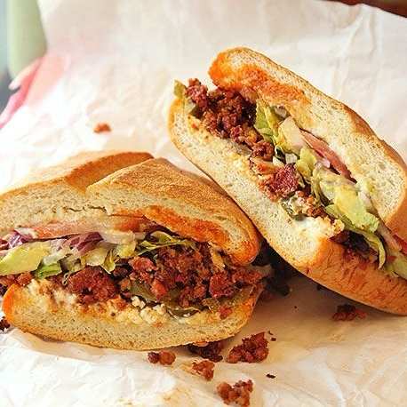 Torta de Arrachera