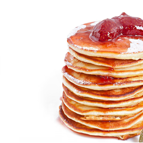 Hot Cakes 3 Pzas Mermelada de Fresa