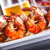 1 espeto de camarão