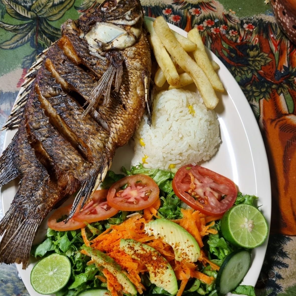 Mojarra Enchipotlada Mediana