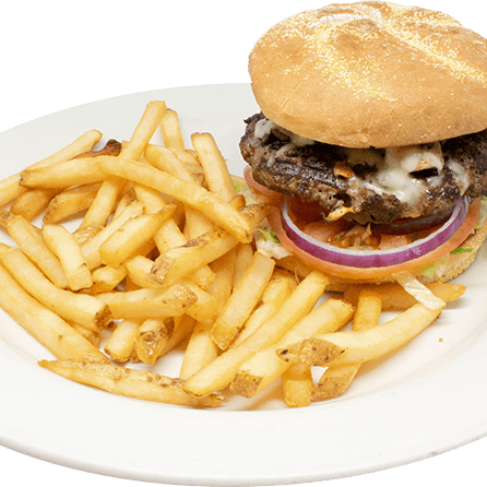 Mushroom Swiss Burger