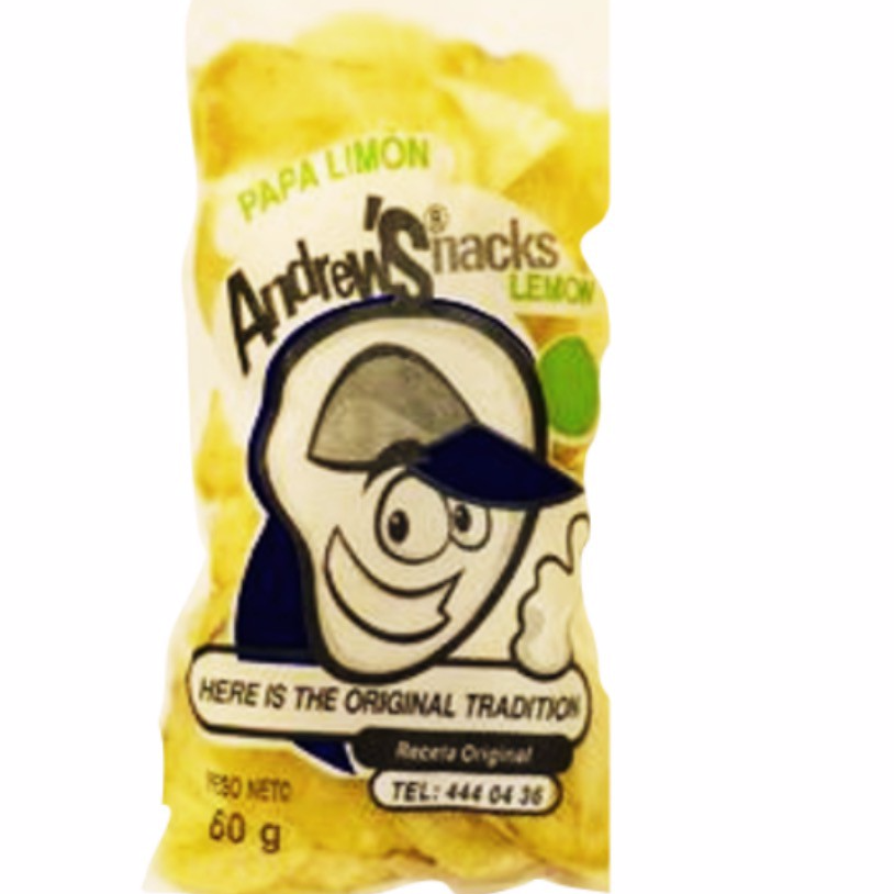 Papas Andrew´s Limon 120gr