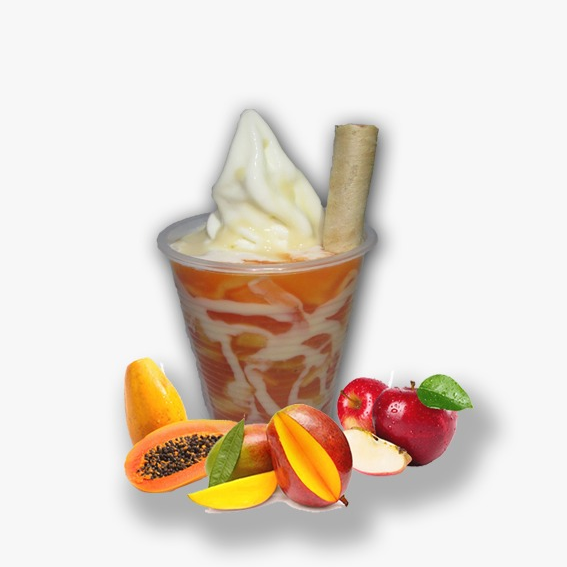 Salpicon con helado