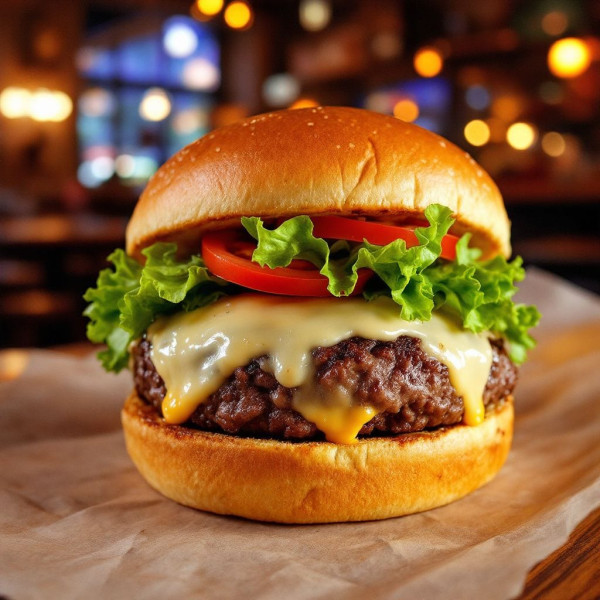 Hamburguesa 3 Quesos