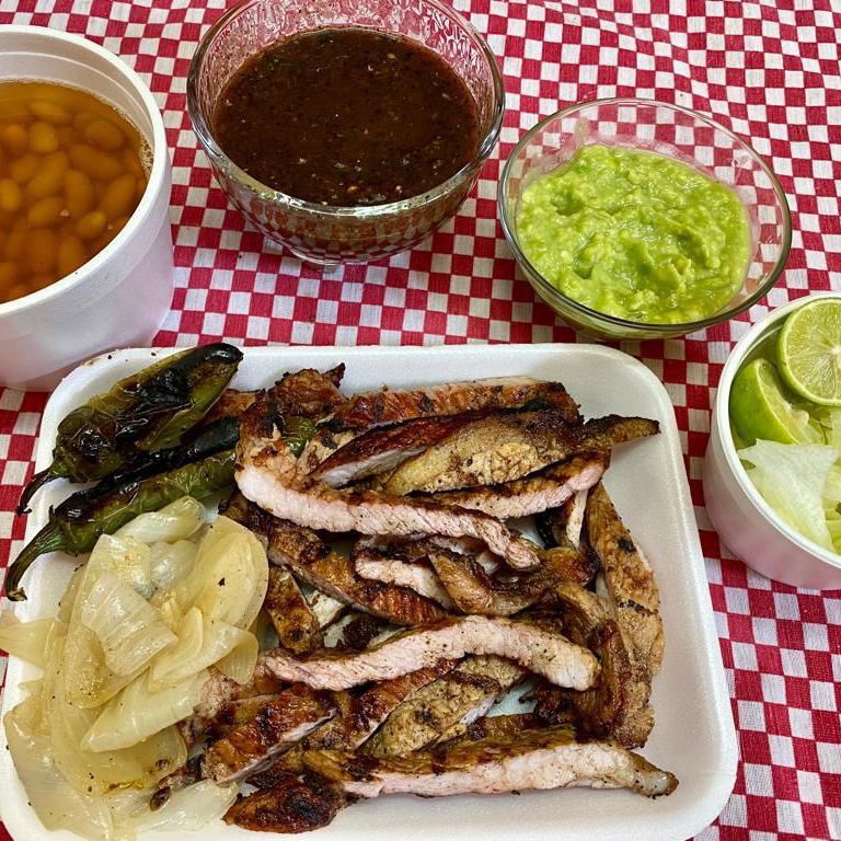 1/2 Carne Asada de Puerco