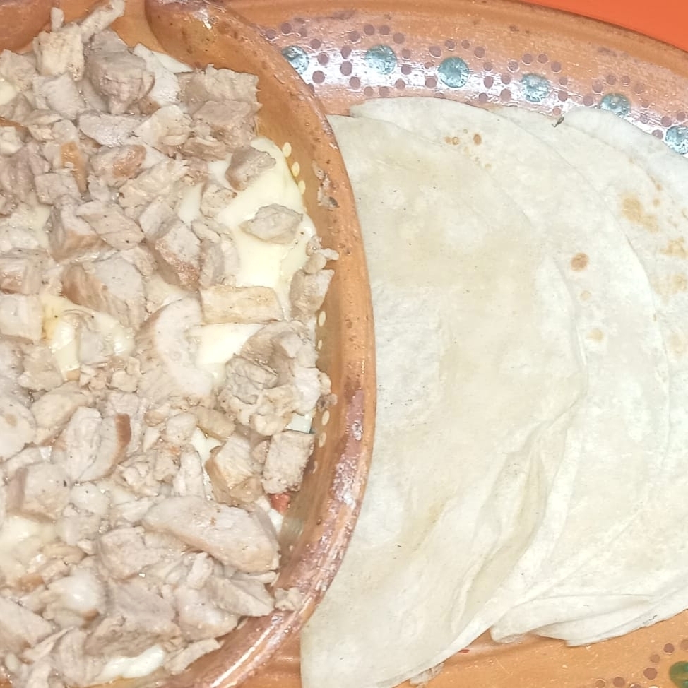 Queso Fundido de Chuleta