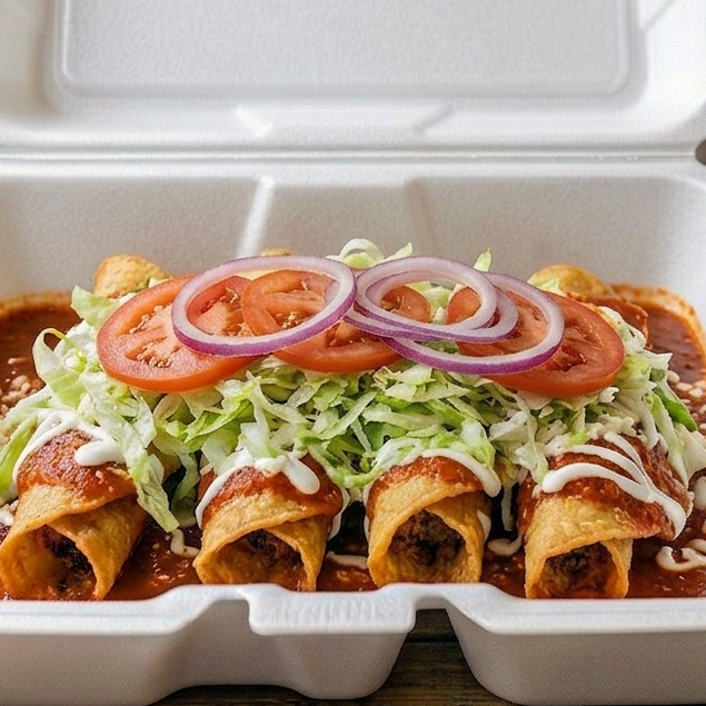 Tacos Ahogados Rojos