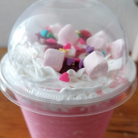Frappe de Malvavisco