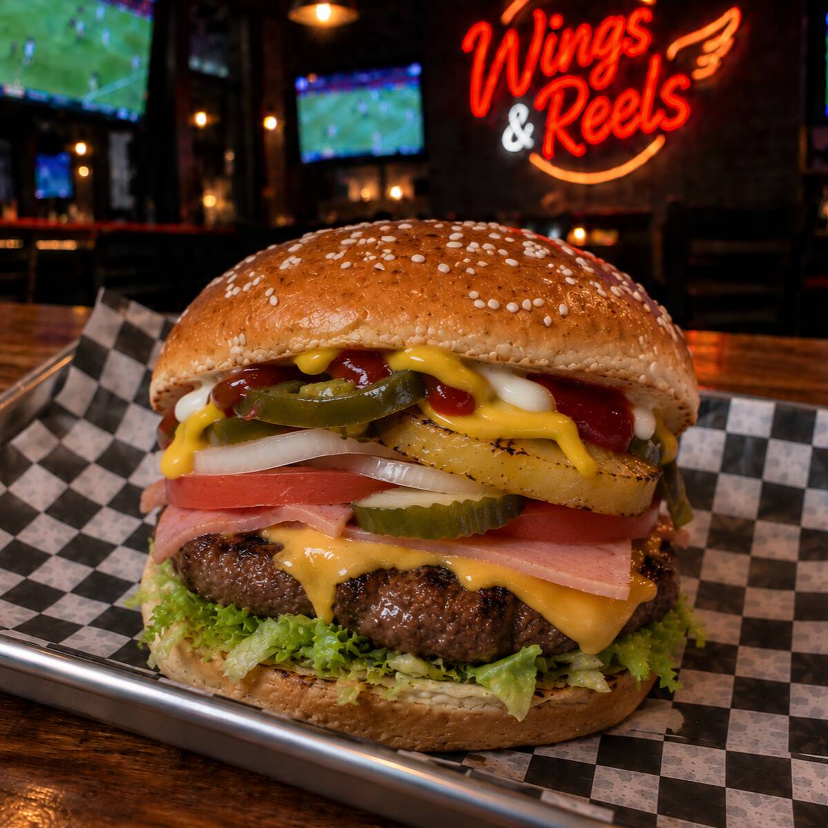 HAMBURGUESA 1/4 DE LIBRA