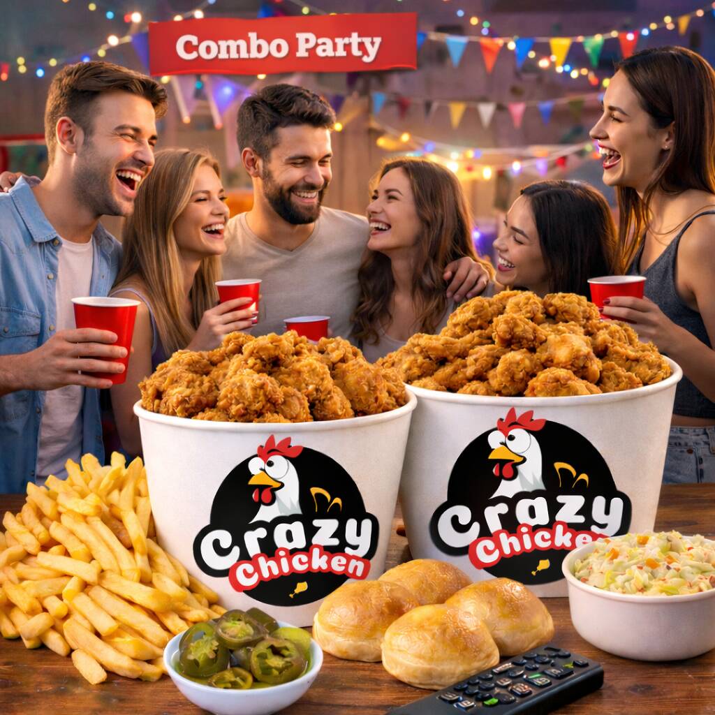 Combo Party Crazy 16 Pzas.